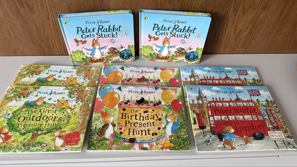НОВИ детски книги за Зайчето Питър