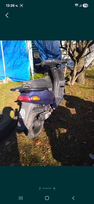 Piaggio thypoon на части