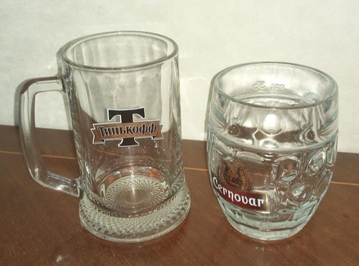 пивные кружки стеклянные