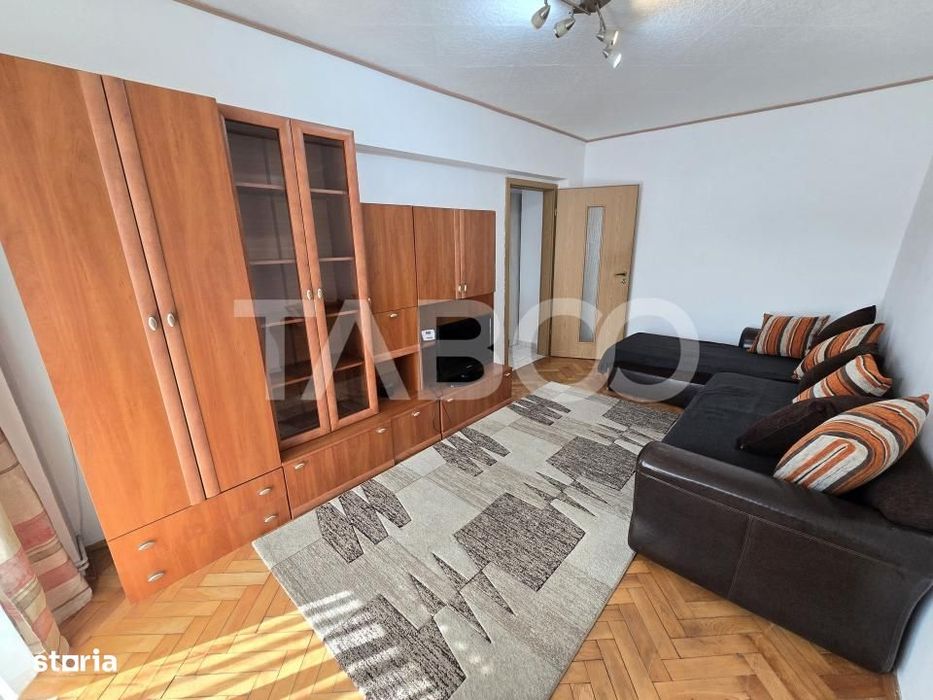 Apartament 2 camere de vanzare mobilat pivnita balcon Siretului Sibiu — fotografia 1