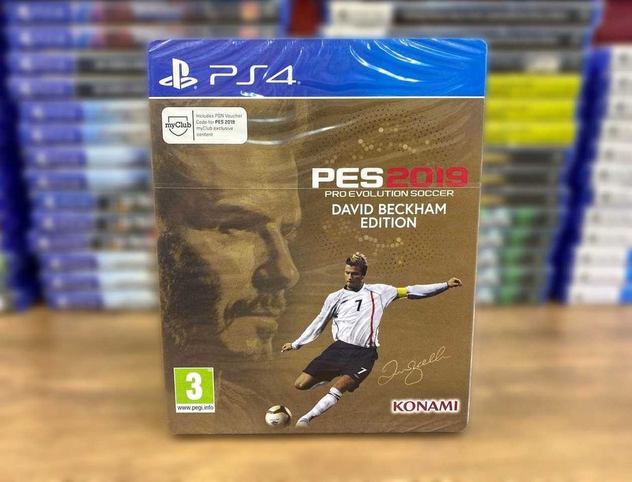 Новый Pro Evolution Soccer 2019 SteelBook PS4/PS5 PES 2019 Пс4