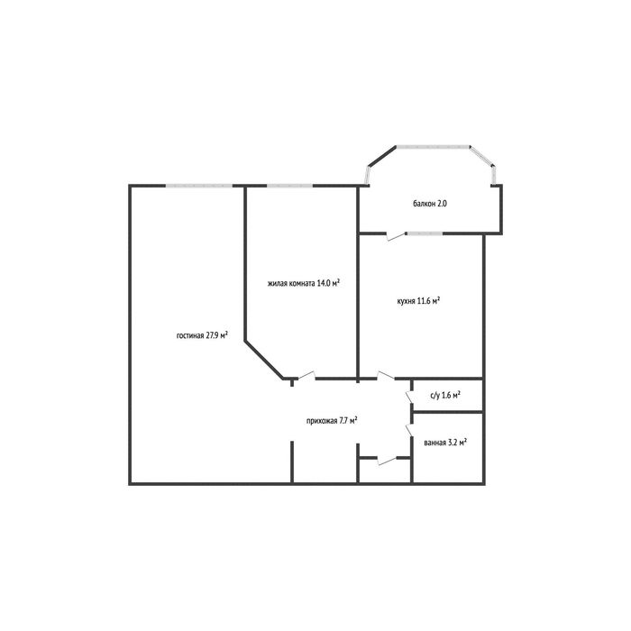 3 комнатная юбилейный