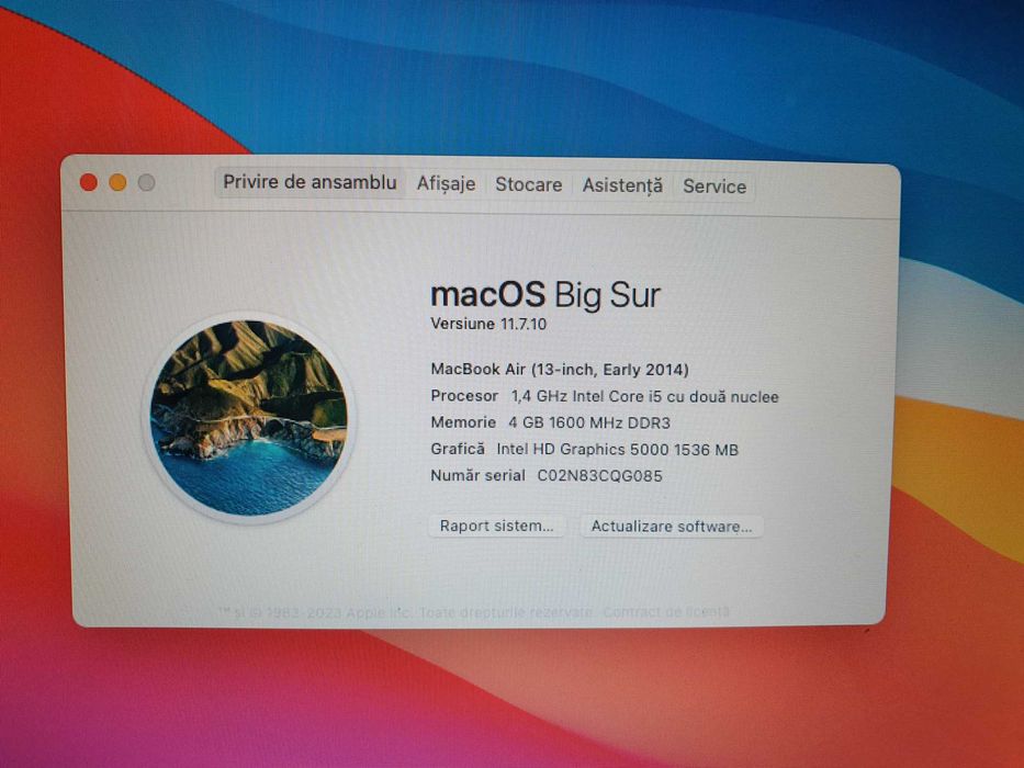 Vand MacBook Air 13"