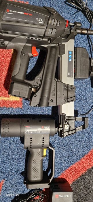 Wurth pistol de cuie ,popnituri pe acumulatori
