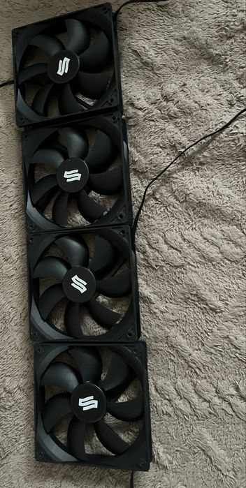 Vand 4 ventilatoare SilentiumPC