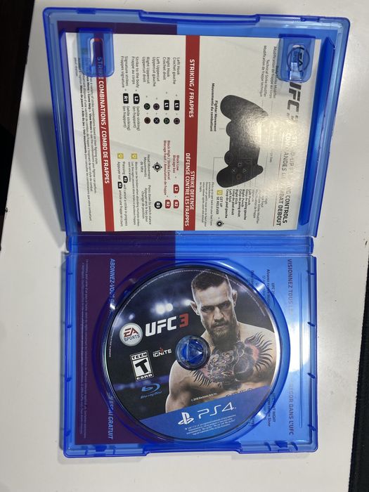 Диск пс4 UFC3.