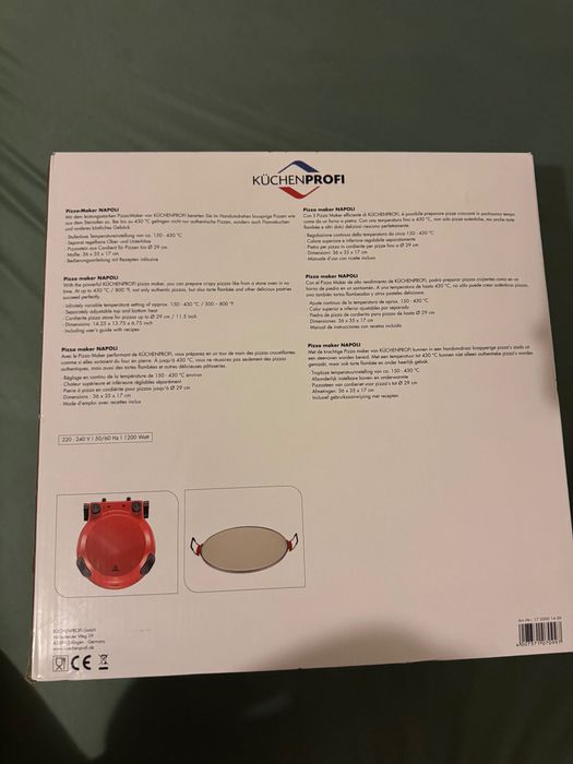 Cuptor PIZZA Küchenprofi