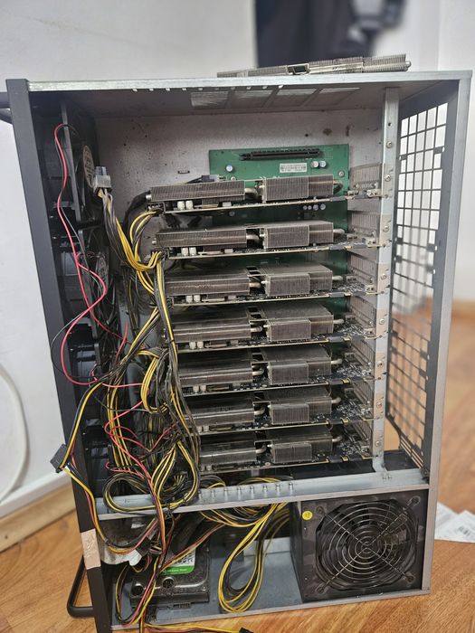 Vand rig mining 8gpu (gtx 970 - gtx 1070)