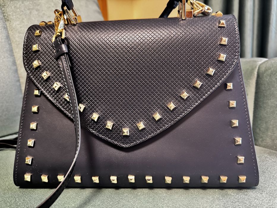 Geanta musette noua din piela