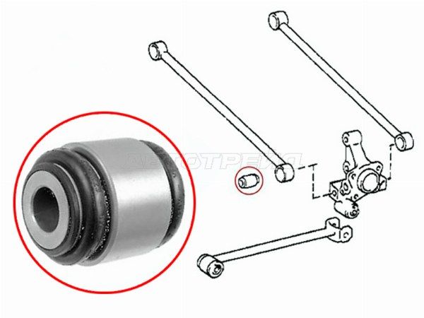 Сайлентблок Toyota Caldina