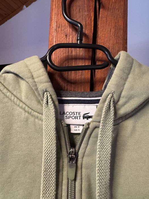 Горнище lacoste S светло зелено