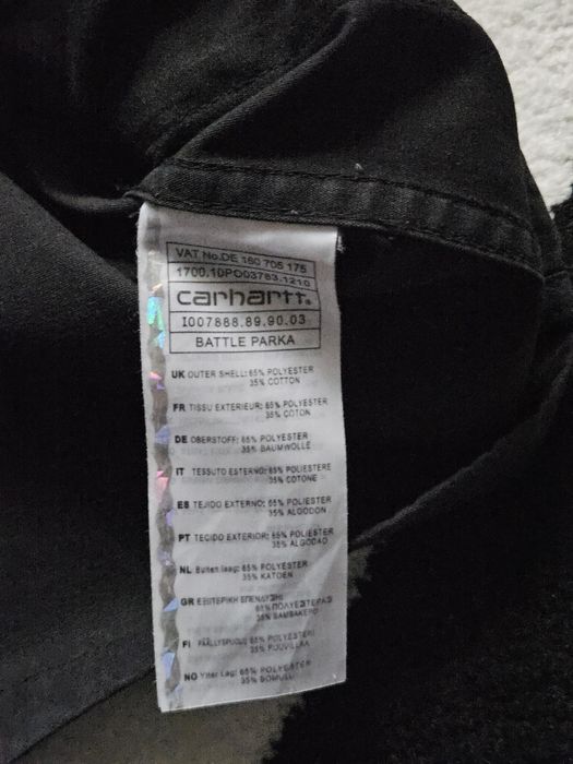 Carhartt battle parka