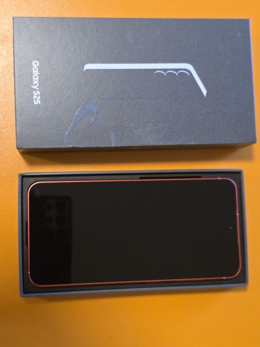 Samsung S25 512gb 12gb Coralred open box factura garantie Samsung
