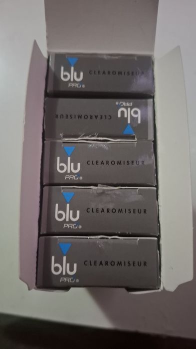 Set 5 clearomizoare blu PRO – noi, sigilate