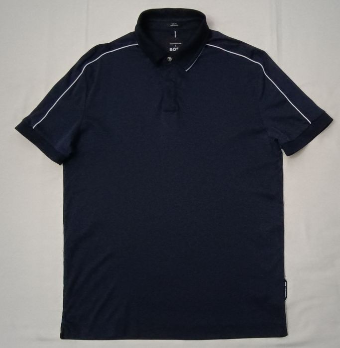 Hugo Boss x Porshe Polo Shirt оригинална тениска L Бос х Порше памучна поло фланелка