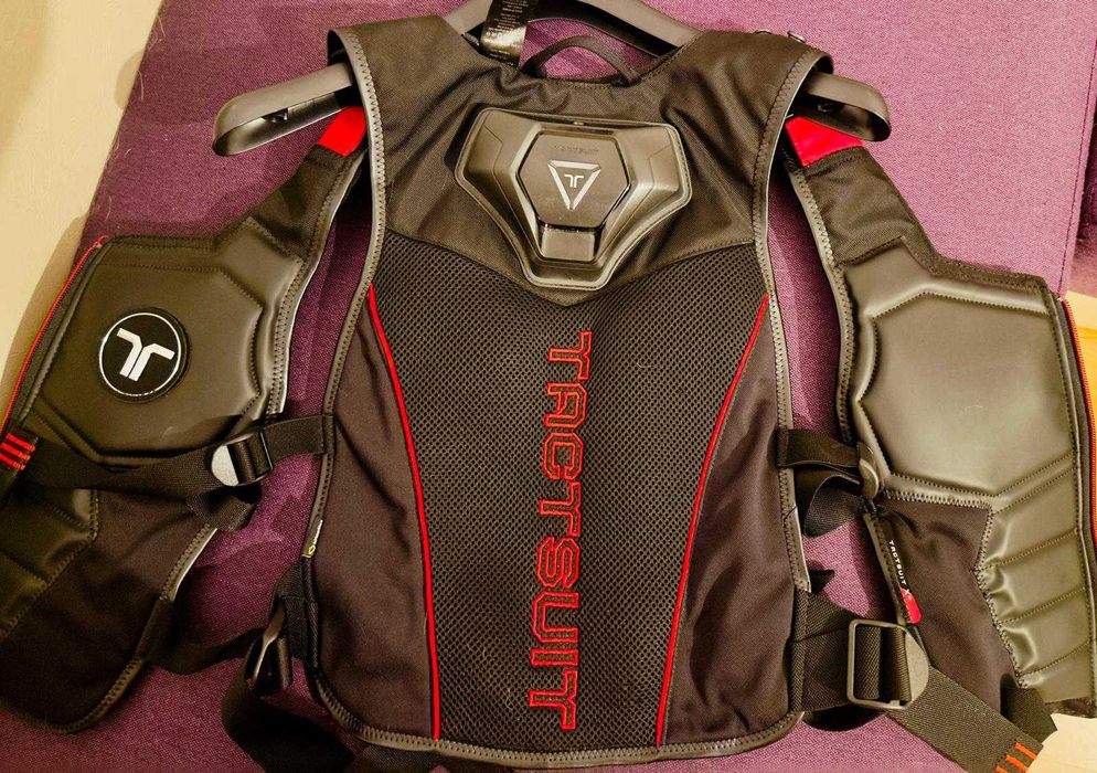 bHaptics TactSuit X16 – Vestă Haptică VR Gaming + Adaptor Bluetooth