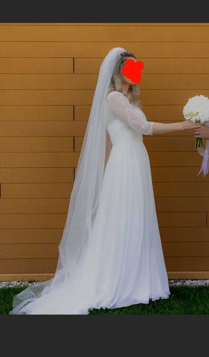 Rochie de mireasa(matase naturala-Maya fashion)