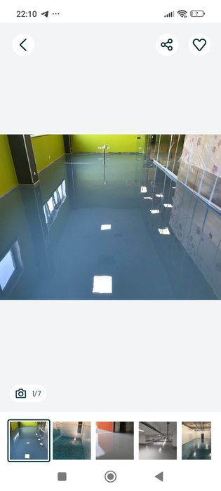 Полимерный эпаксидный пол