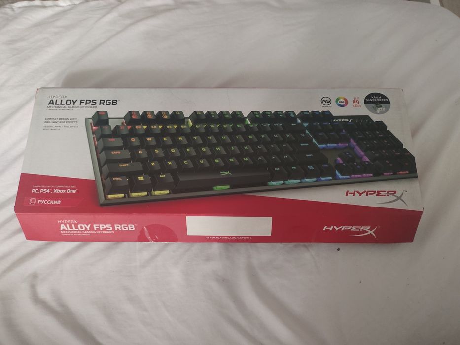 Клавиатура hyperx alloy fps rgb