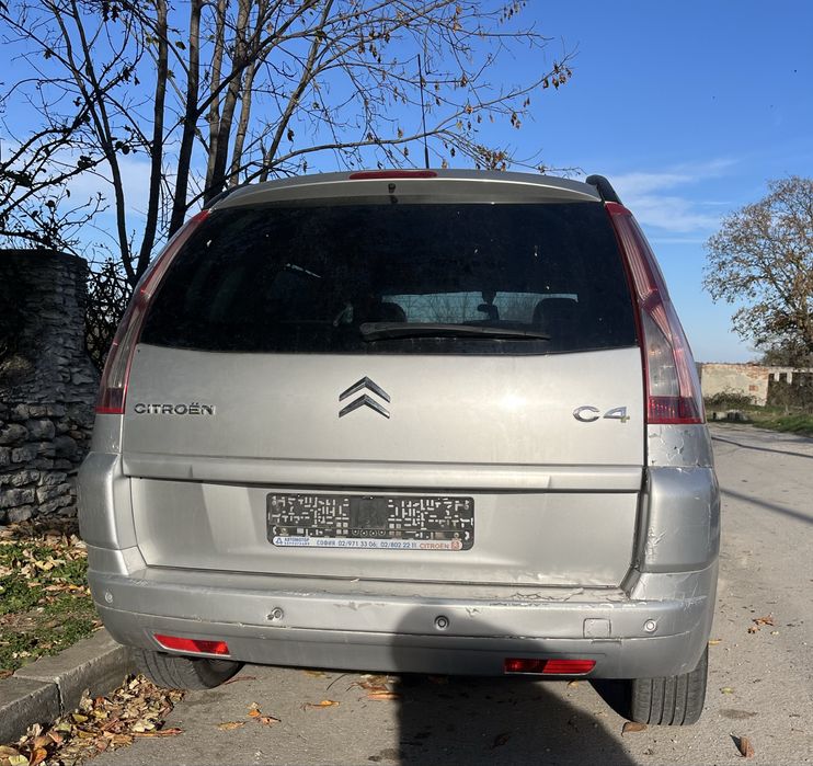 Ситроен Ц4 Пикасо Мотор Дюзи Турбо Капак Стоп Фар Броня Врата Стъкло