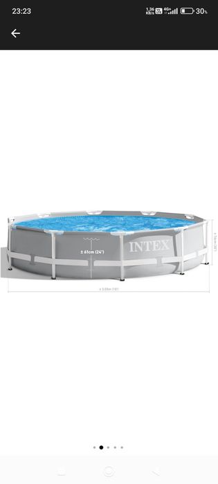 Piscina Intex 3m x75  cm  nou sigilat 459 Ron /bucata