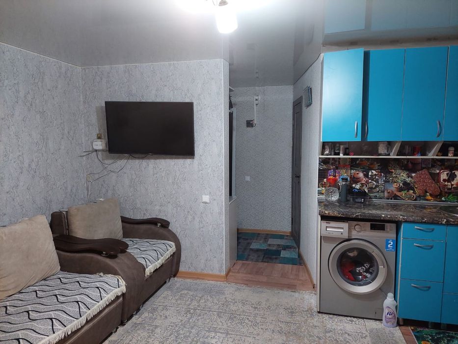 Продам 2 совмещённые комнаты 43 кв м