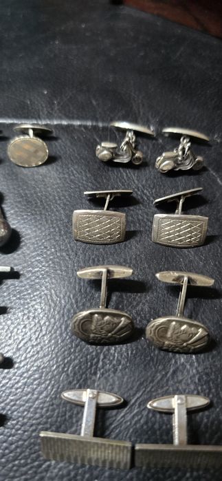 Butoni cămașă argint masiv