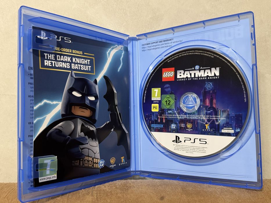 Lego batman новый диск