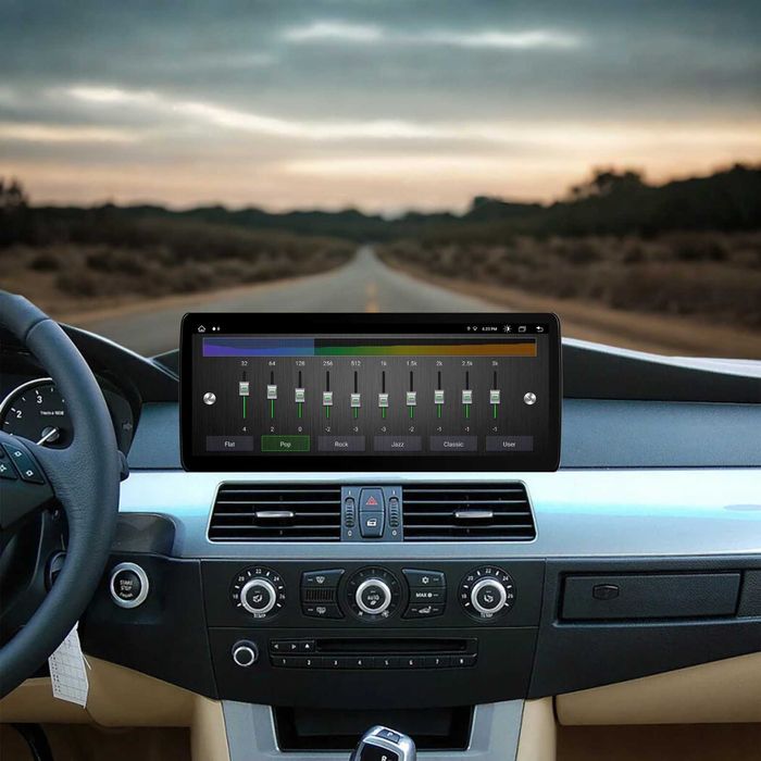 Navigatie Android BMW E60 / E61  12.3" CarPlay & Android Auto 8+128GB