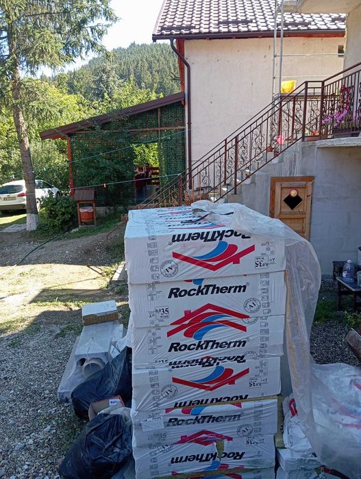 Vata bazaltica 100x600x1200  RockTherm 100lei/bax
