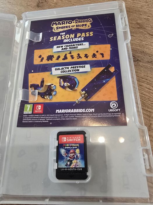 Nintendo Switch Lite на 3 месеца + Mario + Rabbids Sparks of Hope