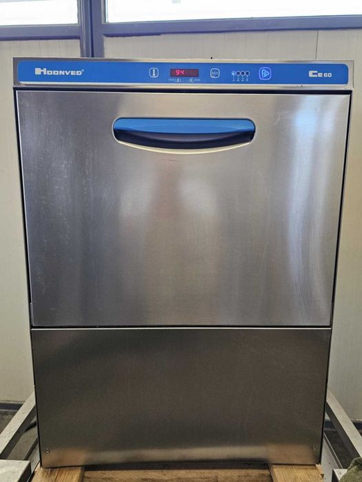 Професионална Съдомиялна Машина "HOONVED"/Вграден Oмекотител/Доз.Помпи