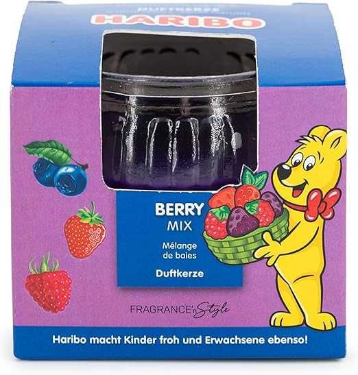 Lumanare parfumata Haribo 85g Berry Mix