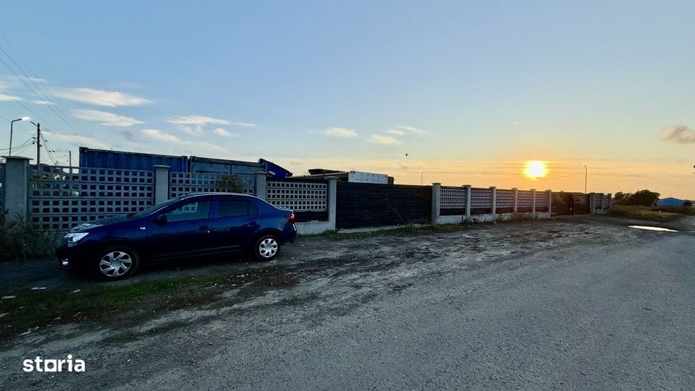Teren industrial in Constanta 5000 mp cu PUD aprobat Hale AUTOSTRADA