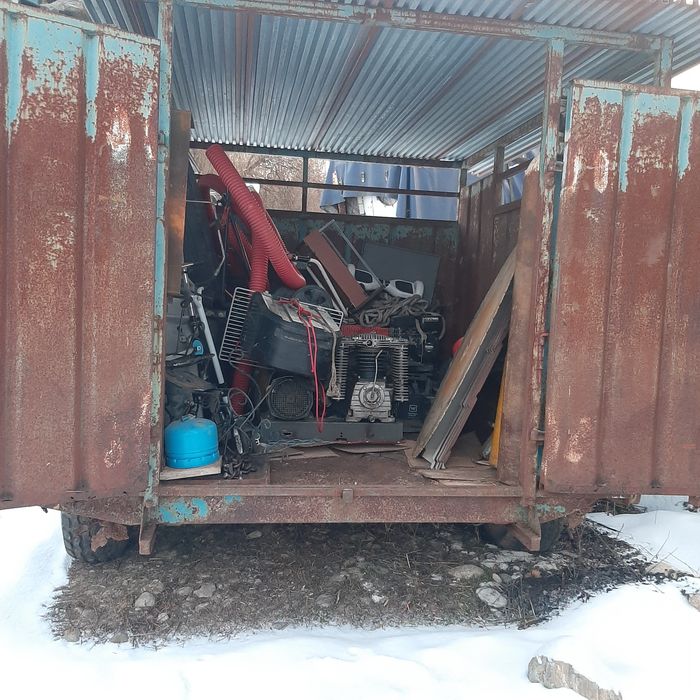 Remorcă agricolă animalier