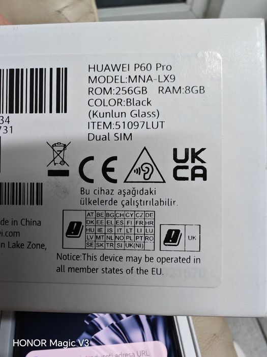 Huawei P60 Pro 8/256 Gb Black