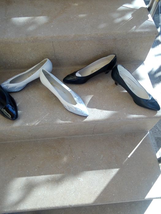 Летни обувки с токче