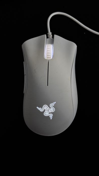 Геймърска мишка Razer DeathAdder Essential | Бяла | 6400 DPI | С кутия