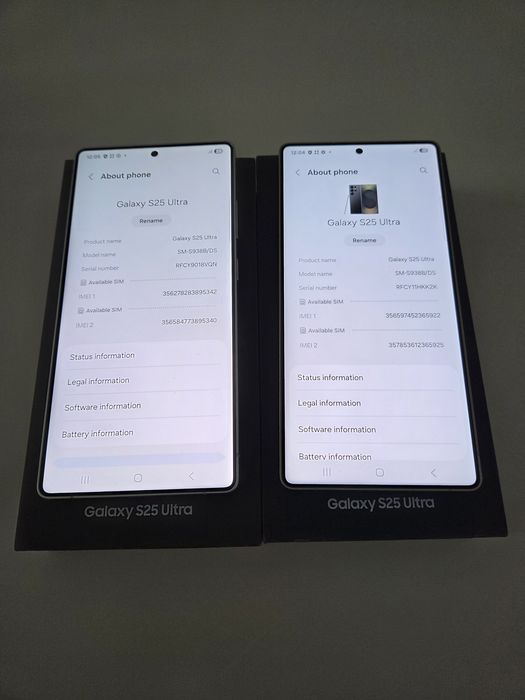 Samsung S25 Ultra 256/512gb Noi