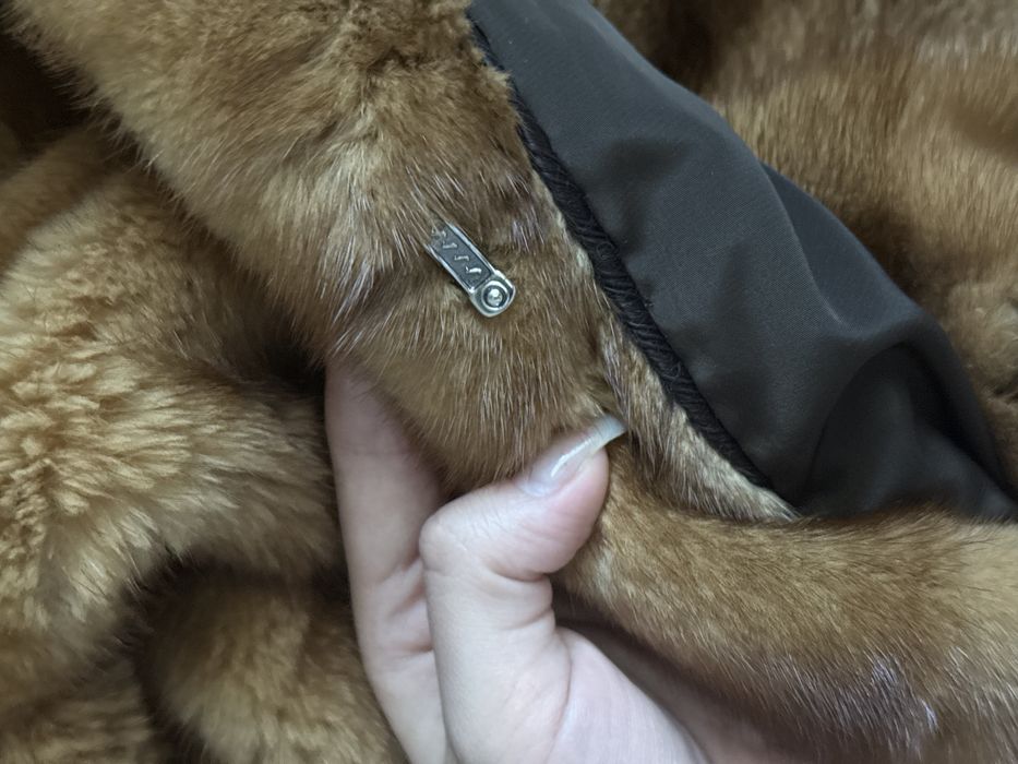 Шуба натуральная норка