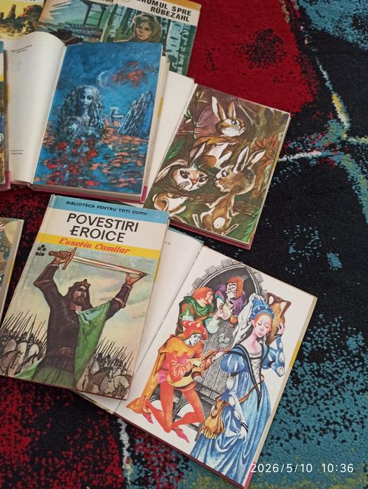 Cărți - Biblioteca pt toți copii - cultură școală elevi anii 1975