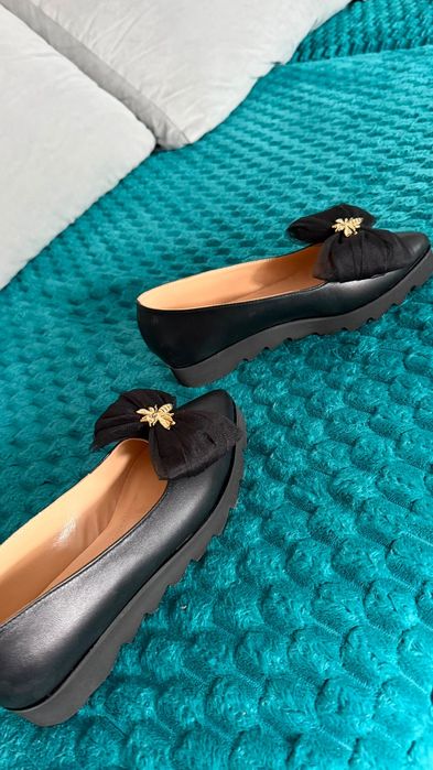 Pantofi dama mărimea 34,5 Lola Shoes 22 cm negru NOU