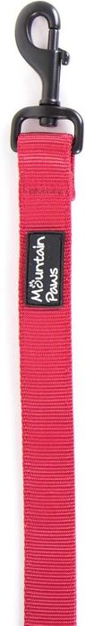 Изключително здрав повод за кучета Mountain Paws, 1,15 метра, червен