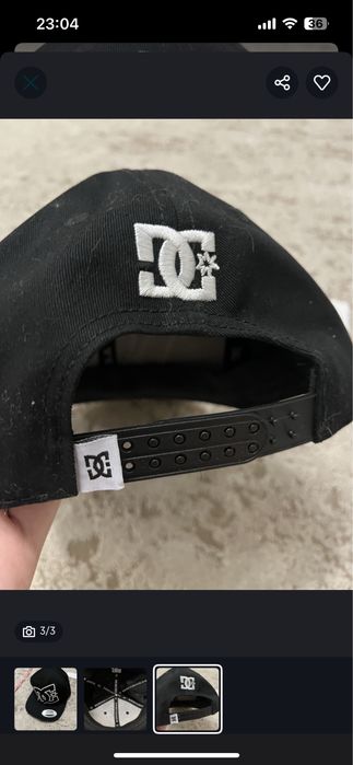 Кепка DC новая скейт