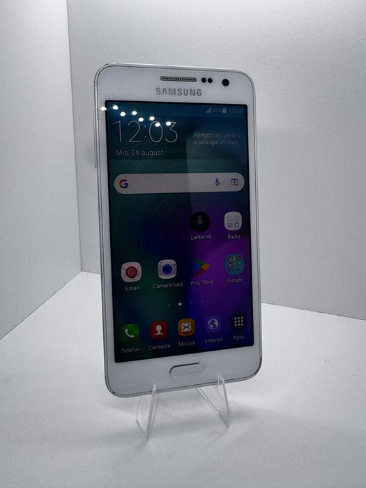 Samsung Galaxy A3 alb - stare bună - livrare disponibila