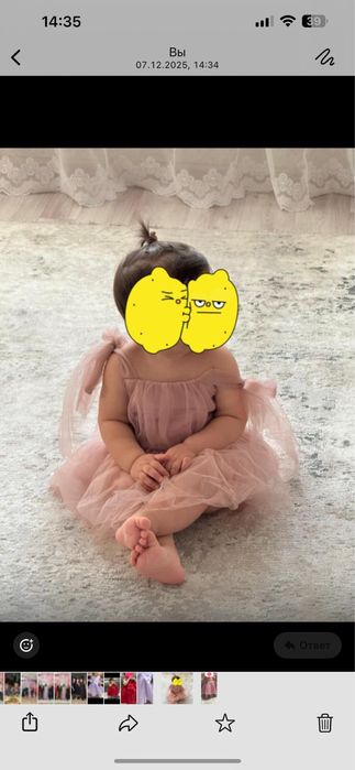 Продам платья для девочки 1 года