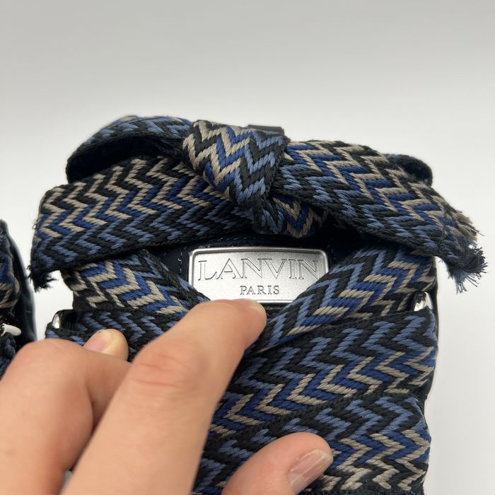 Lanvin Curb Navy Blue