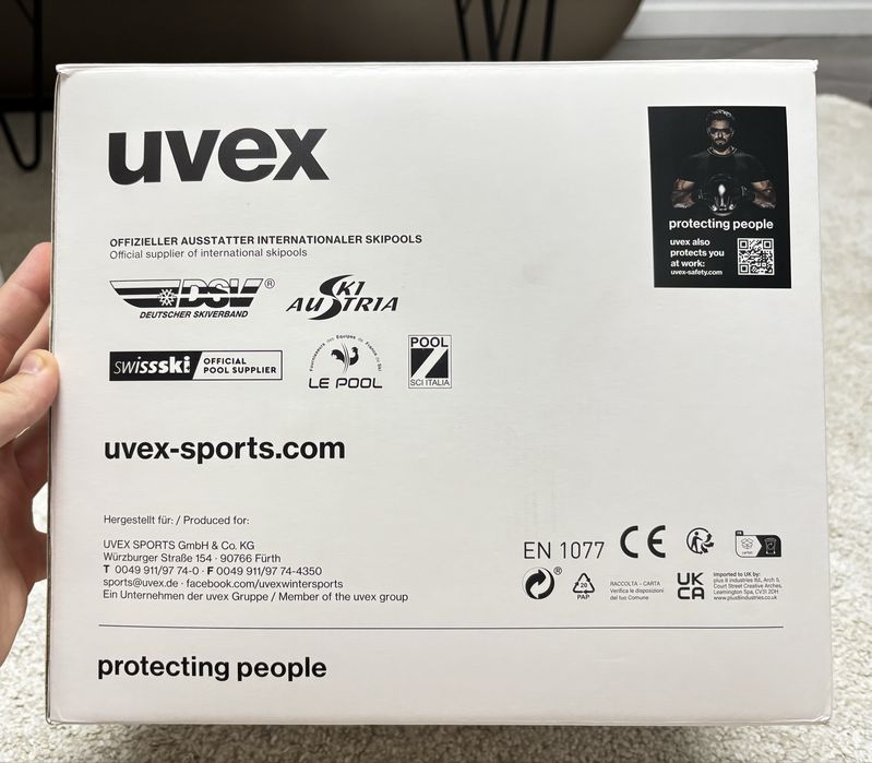 Casca Ski Uvex Instinct Visor NOUA