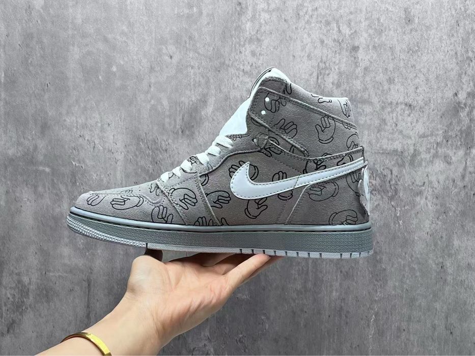 Нови мъжки маратонки Kaws x Nike Air Jordan 1 High Kaws Companion
