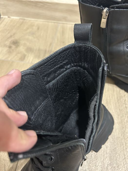 Боти естествена кожа